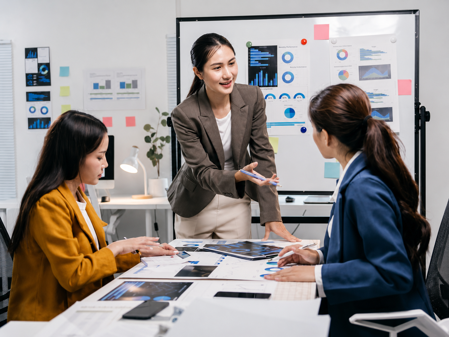 The team is discussing workforce strategy and talent development, representing Vietnam’s growing advantage in skilled human capital.